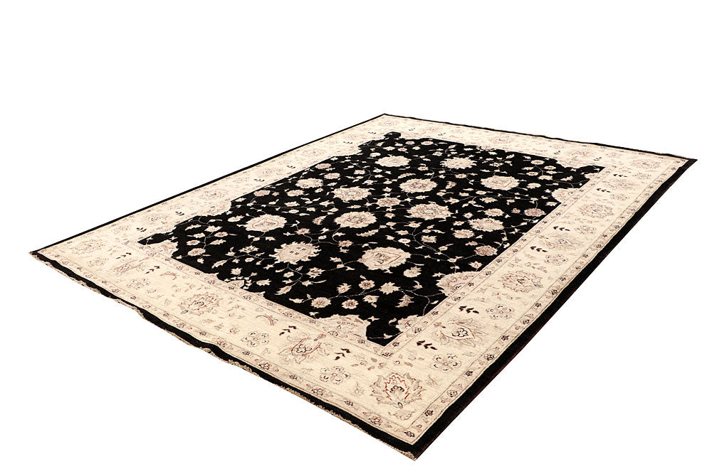 Black Ziegler 8' 2 x 10' 2 - No. 64757 - ALRUG Rug Store