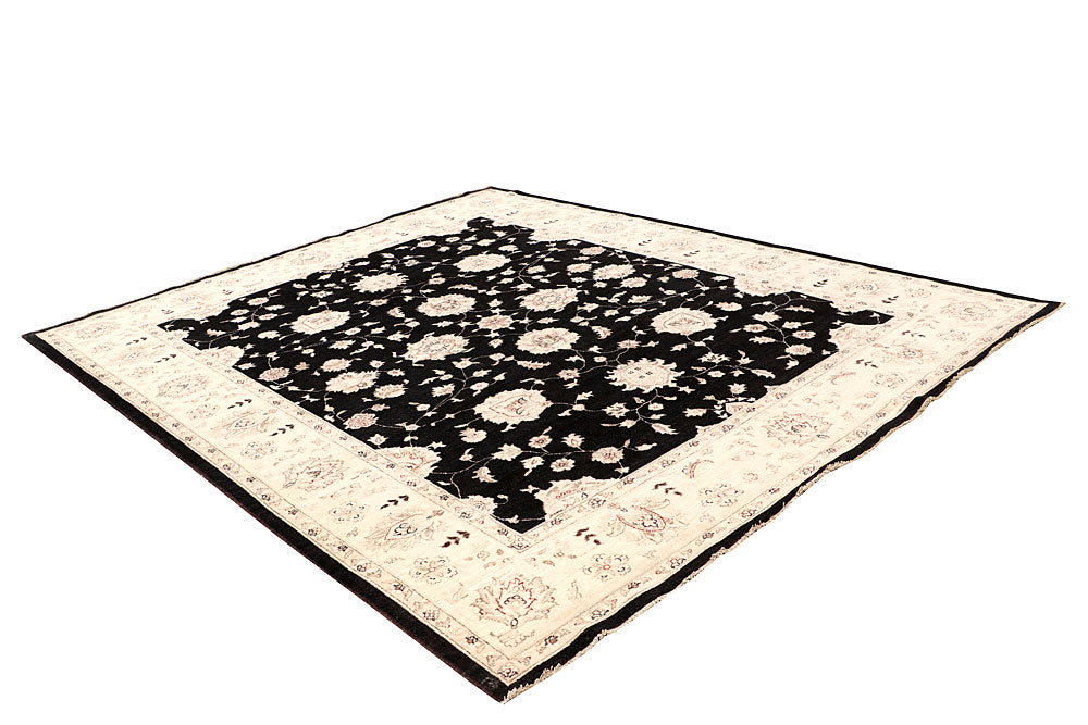 Black Ziegler 8' 2 x 10' 2 - No. 64757 - ALRUG Rug Store