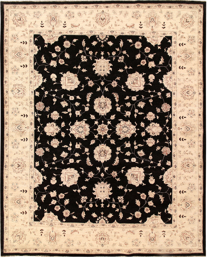 Black Ziegler 8' 2 x 10' 2 - No. 64757 - ALRUG Rug Store