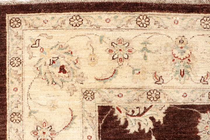 Saddle Brown Ziegler 7' 10 x 9' 9 - No. 64758 - ALRUG Rug Store