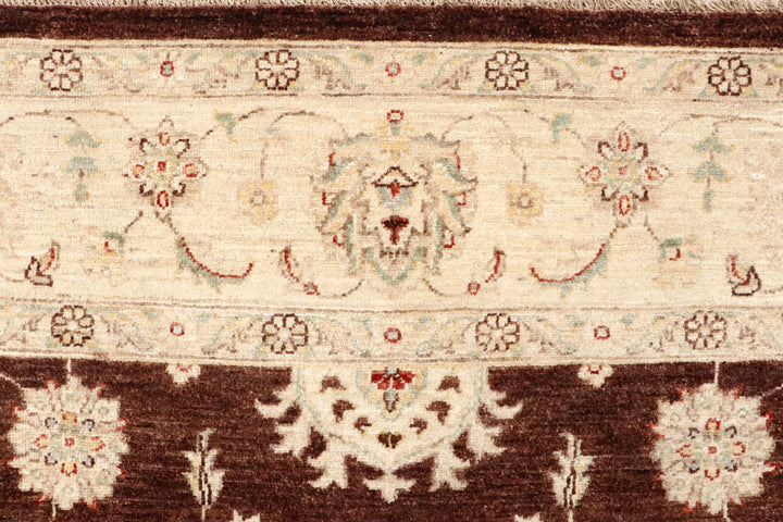 Saddle Brown Ziegler 7' 10 x 9' 9 - No. 64758 - ALRUG Rug Store