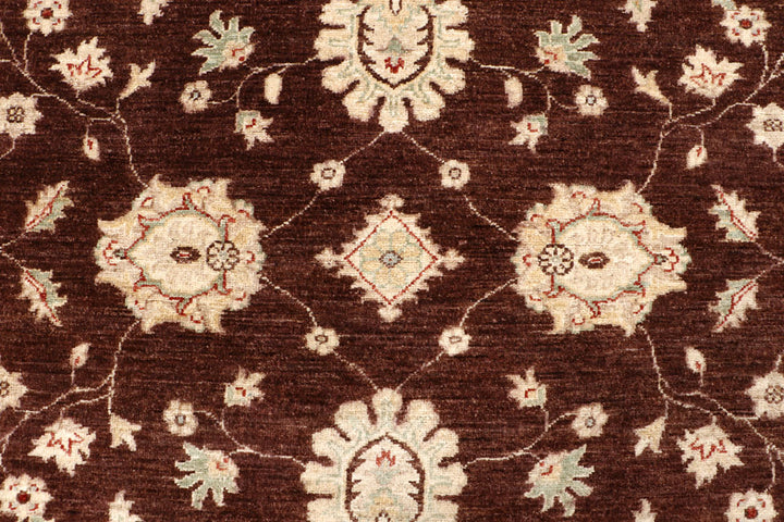 Saddle Brown Ziegler 7' 10 x 9' 9 - No. 64758 - ALRUG Rug Store