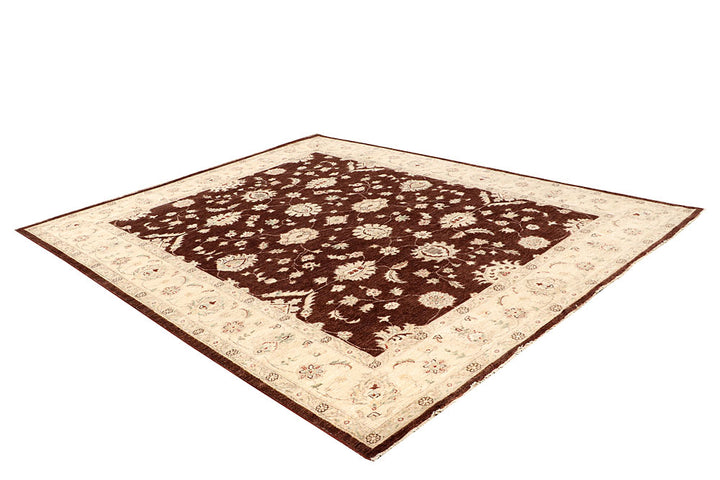 Saddle Brown Ziegler 7' 10 x 9' 9 - No. 64758 - ALRUG Rug Store