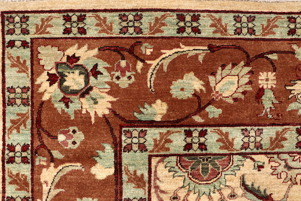 Tan Ziegler 8' 1 x 10' 2 - No. 64759 - ALRUG Rug Store