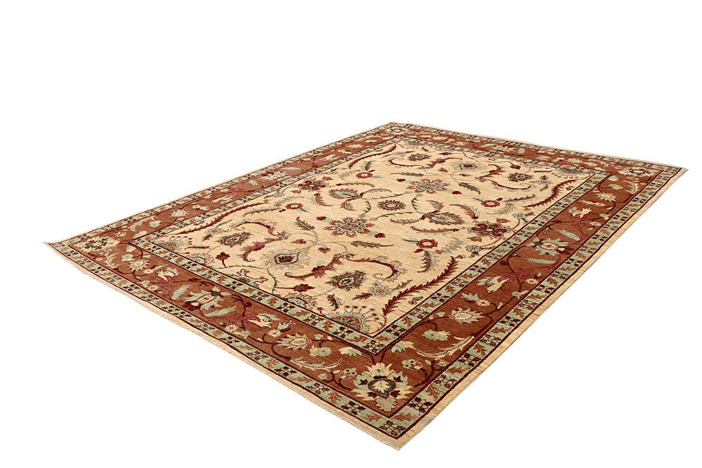 Tan Ziegler 8' 1 x 10' 2 - No. 64759 - ALRUG Rug Store