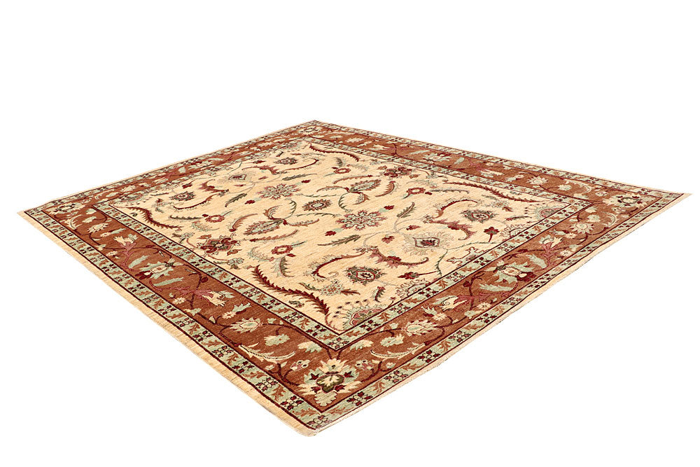 Tan Ziegler 8' 1 x 10' 2 - No. 64759 - ALRUG Rug Store