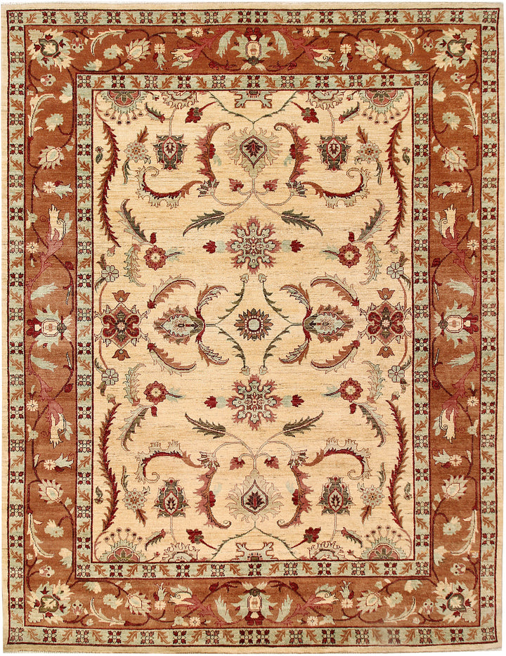 Tan Ziegler 8' 1 x 10' 2 - No. 64759 - ALRUG Rug Store