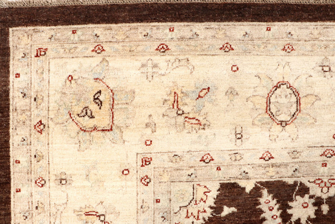 Saddle Brown Ziegler 7'  11" x 9'  11" - No. QA97469