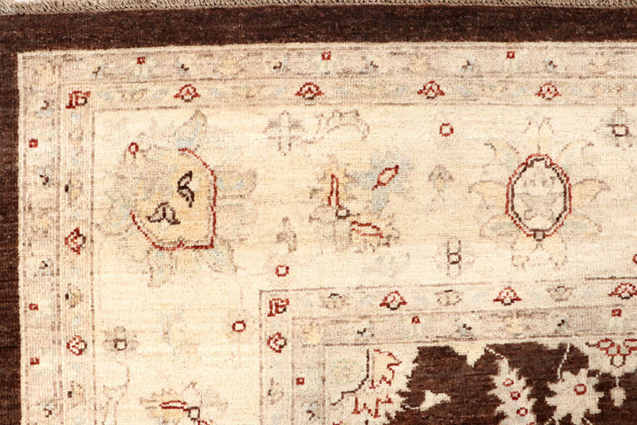 Saddle Brown Ziegler 7'  11" x 9'  11" - No. QA97469