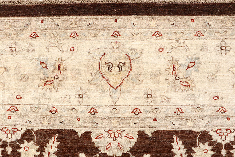 Saddle Brown Ziegler 7' 11 x 9' 11 - No. 64760 - ALRUG Rug Store