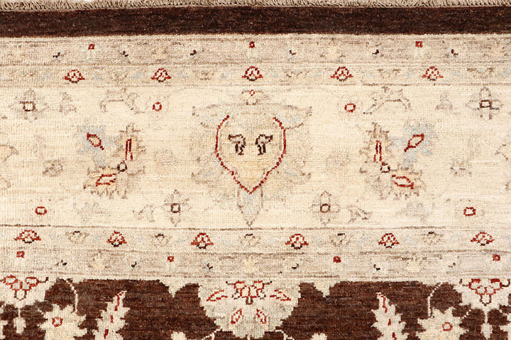 Saddle Brown Ziegler 7'  11" x 9'  11" - No. QA97469