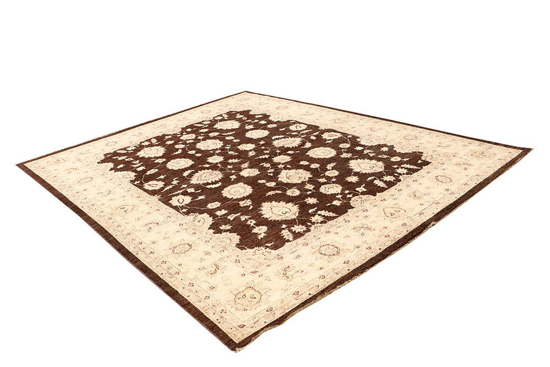 Saddle Brown Ziegler 7'  11" x 9'  11" - No. QA97469