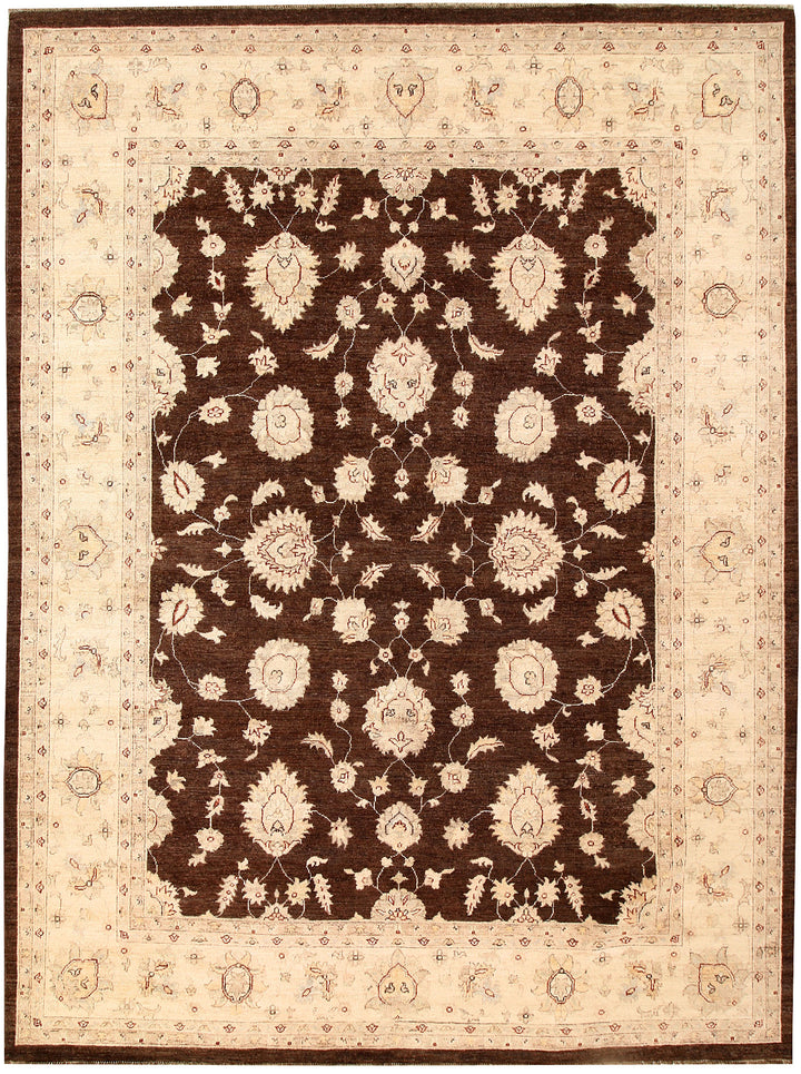 Saddle Brown Ziegler 7'  11" x 9'  11" - No. QA97469