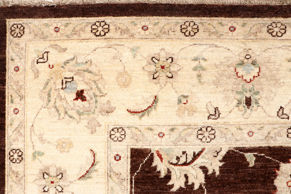 Saddle Brown Ziegler 7' 10 x 9' 9 - No. 64761 - ALRUG Rug Store