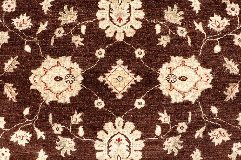 Saddle Brown Ziegler 7' 10 x 9' 9 - No. 64761 - ALRUG Rug Store