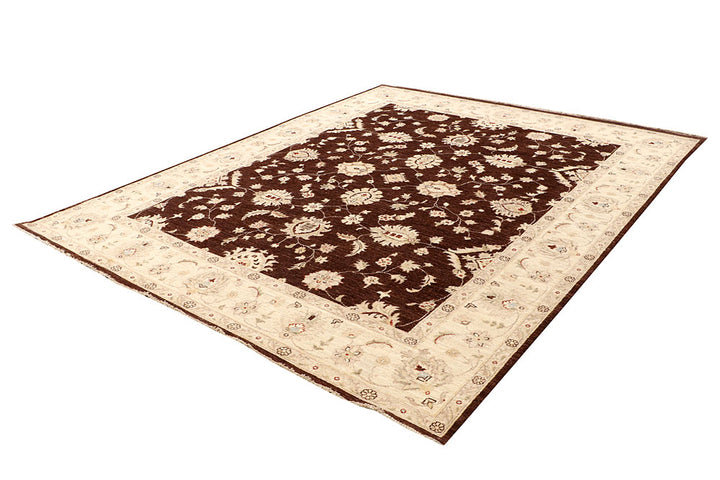 Saddle Brown Ziegler 7' 10 x 9' 9 - No. 64761 - ALRUG Rug Store