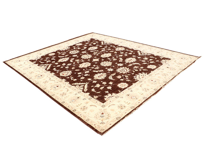 Saddle Brown Ziegler 7' 10 x 9' 9 - No. 64761 - ALRUG Rug Store