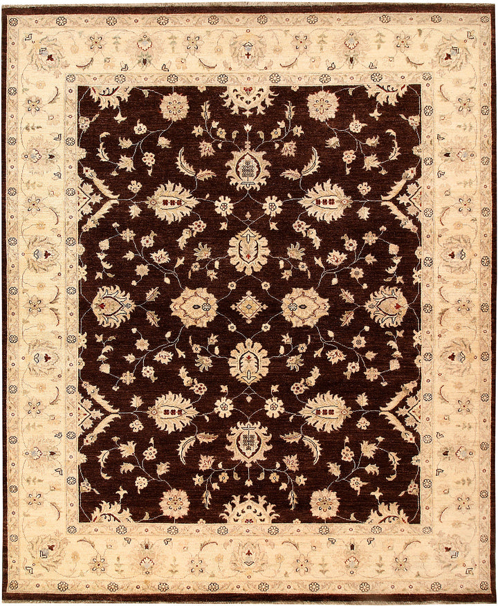 Saddle Brown Ziegler 7' 10 x 9' 9 - No. 64761 - ALRUG Rug Store