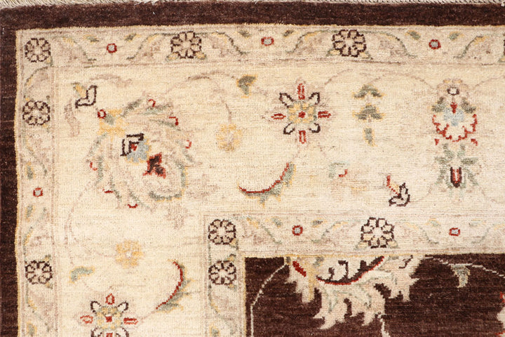 Saddle Brown Ziegler 8'  x" 9'  11" - No. QA33385