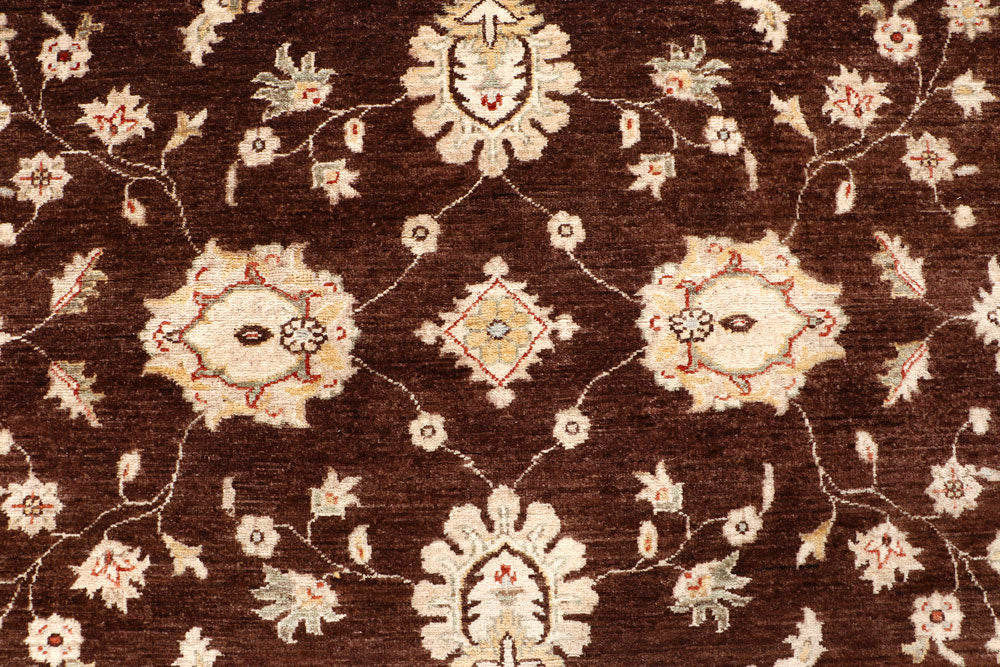 Saddle Brown Ziegler 8' x 9' 11 - No. 64763 - ALRUG Rug Store