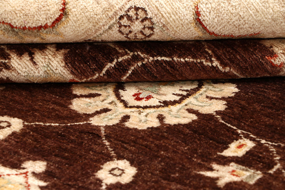 Saddle Brown Ziegler 8' x 9' 11 - No. 64763 - ALRUG Rug Store