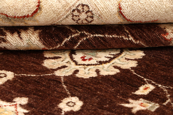 Saddle Brown Ziegler 8' x 9' 11 - No. 64763 - ALRUG Rug Store