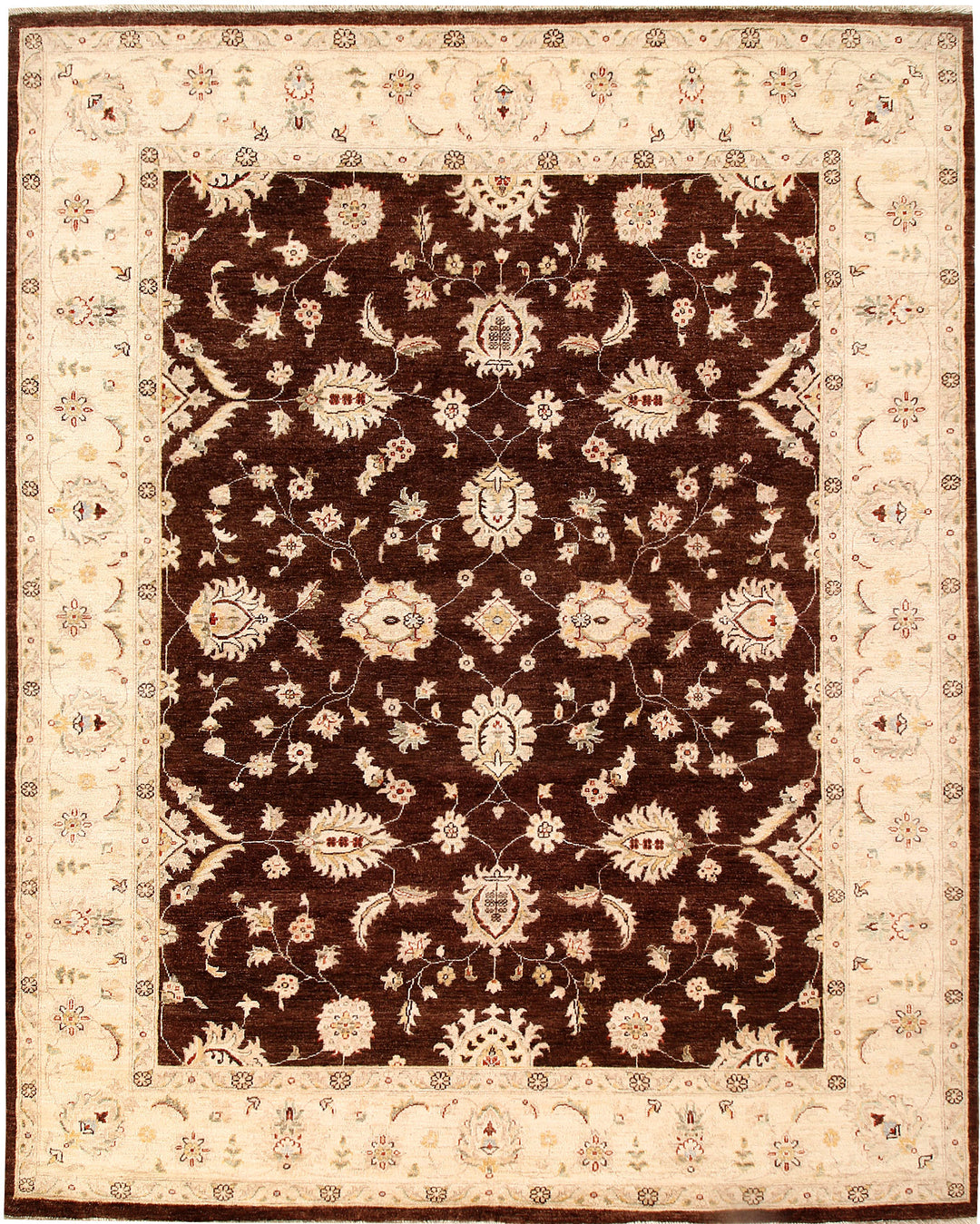 Saddle Brown Ziegler 8' x 9' 11 - No. 64763 - ALRUG Rug Store