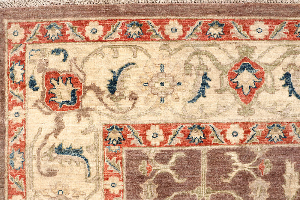 Saddle Brown Ziegler 7' 10 x 9' 8 - No. 64764 - ALRUG Rug Store