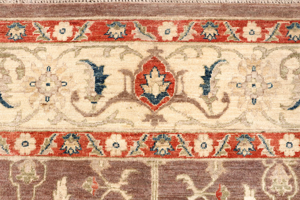 Saddle Brown Ziegler 7' 10 x 9' 8 - No. 64764 - ALRUG Rug Store