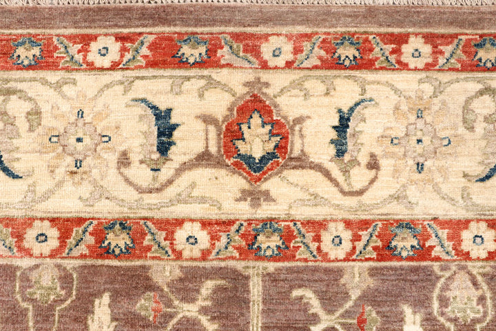 Saddle Brown Ziegler 7' 10 x 9' 8 - No. 64764 - ALRUG Rug Store