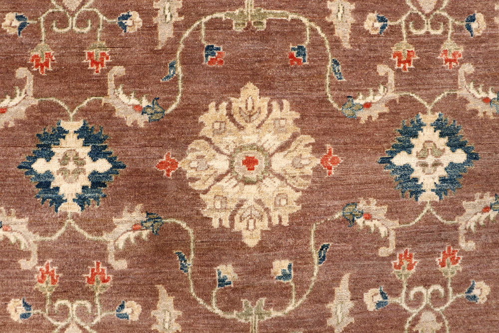 Saddle Brown Ziegler 7' 10 x 9' 8 - No. 64764 - ALRUG Rug Store