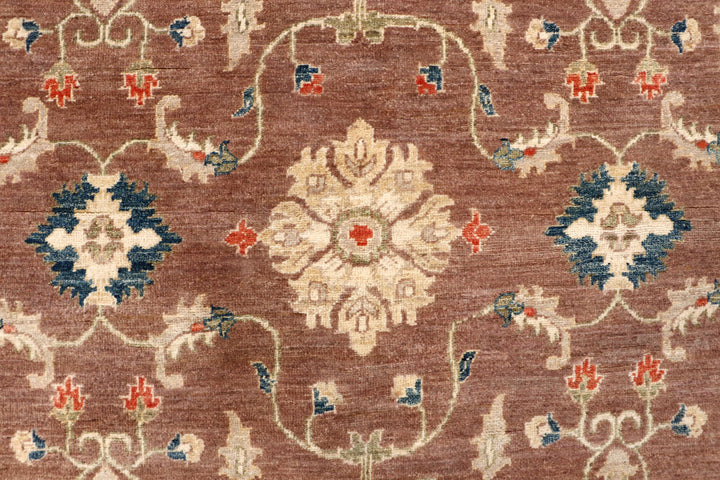 Saddle Brown Ziegler 7' 10 x 9' 8 - No. 64764 - ALRUG Rug Store