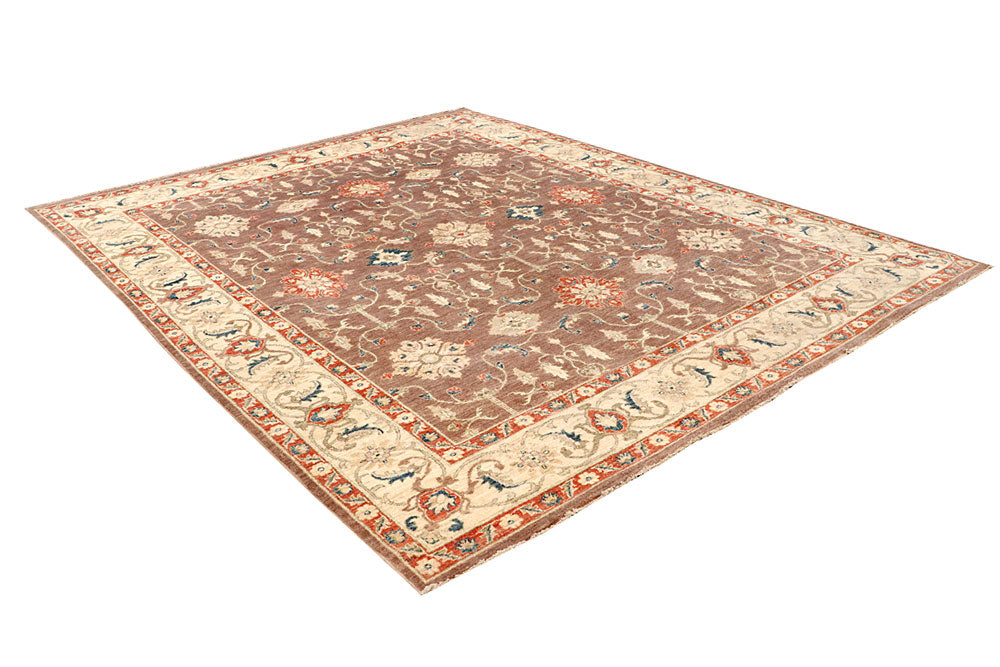 Saddle Brown Ziegler 7' 10 x 9' 8 - No. 64764 - ALRUG Rug Store