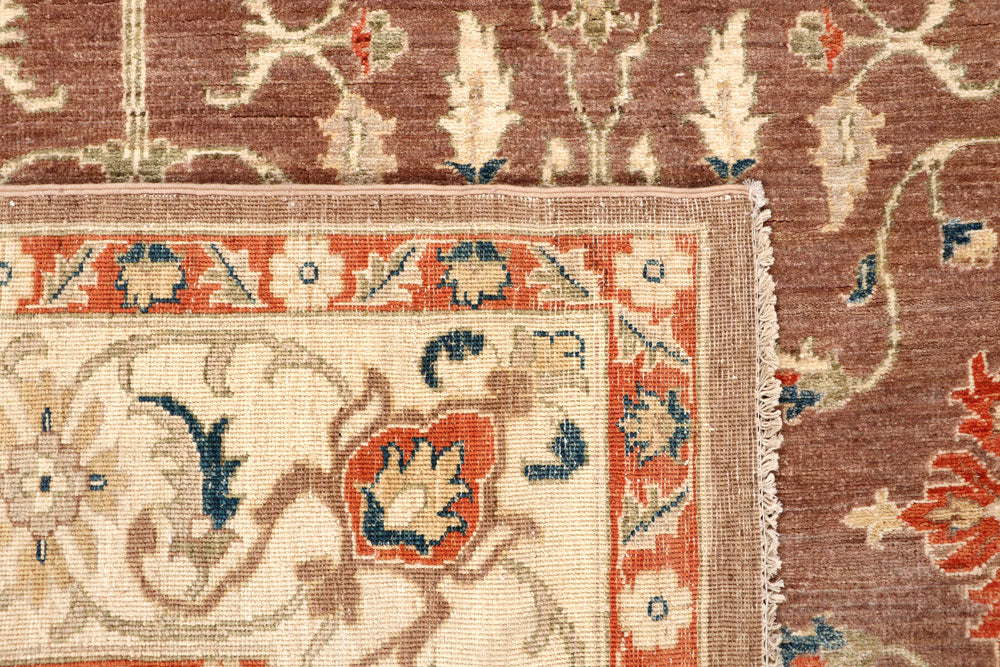 Saddle Brown Ziegler 7' 10 x 9' 8 - No. 64764 - ALRUG Rug Store