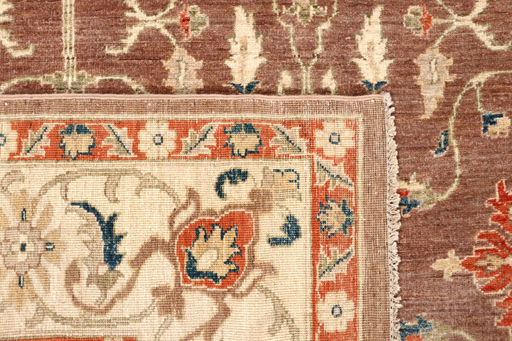 Saddle Brown Ziegler 7' 10 x 9' 8 - No. 64764 - ALRUG Rug Store