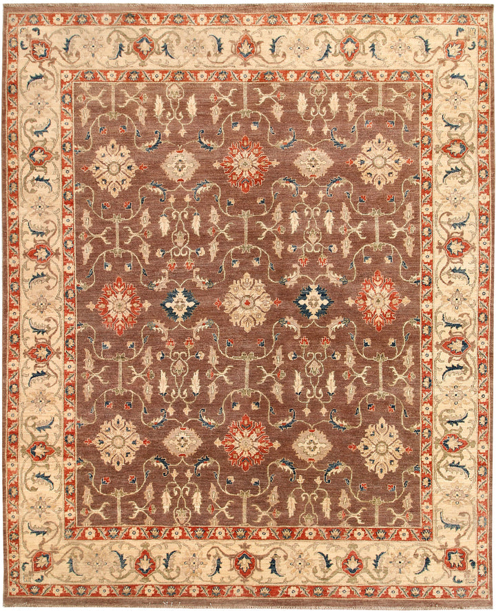 Saddle Brown Ziegler 7' 10 x 9' 8 - No. 64764 - ALRUG Rug Store