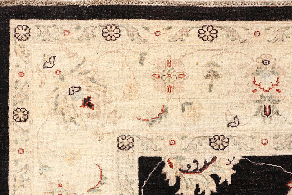 Black Ziegler 7' 9 x 9' 9 - No. 64765 - ALRUG Rug Store