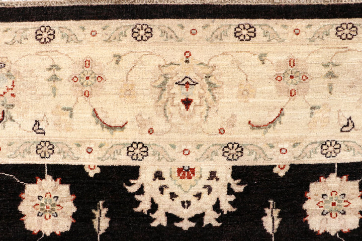 Black Ziegler 7' 9 x 9' 9 - No. 64765 - ALRUG Rug Store