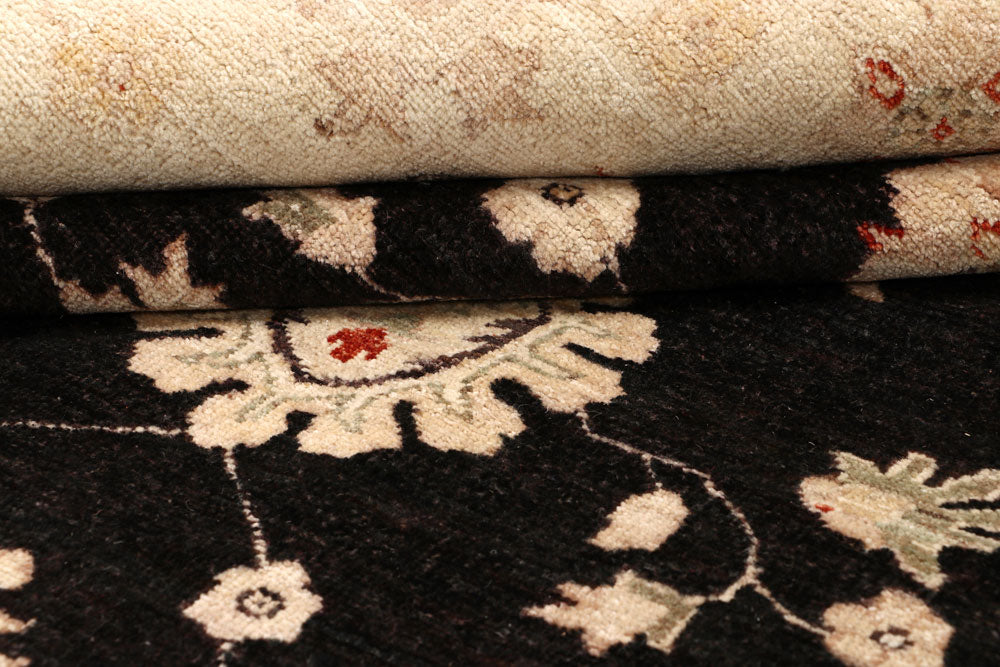 Black Ziegler 7' 9 x 9' 9 - No. 64765 - ALRUG Rug Store