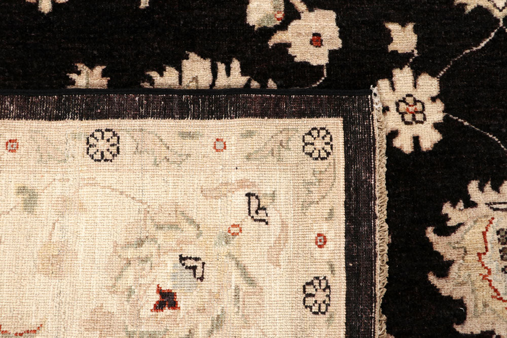 Black Ziegler 7' 9 x 9' 9 - No. 64765 - ALRUG Rug Store