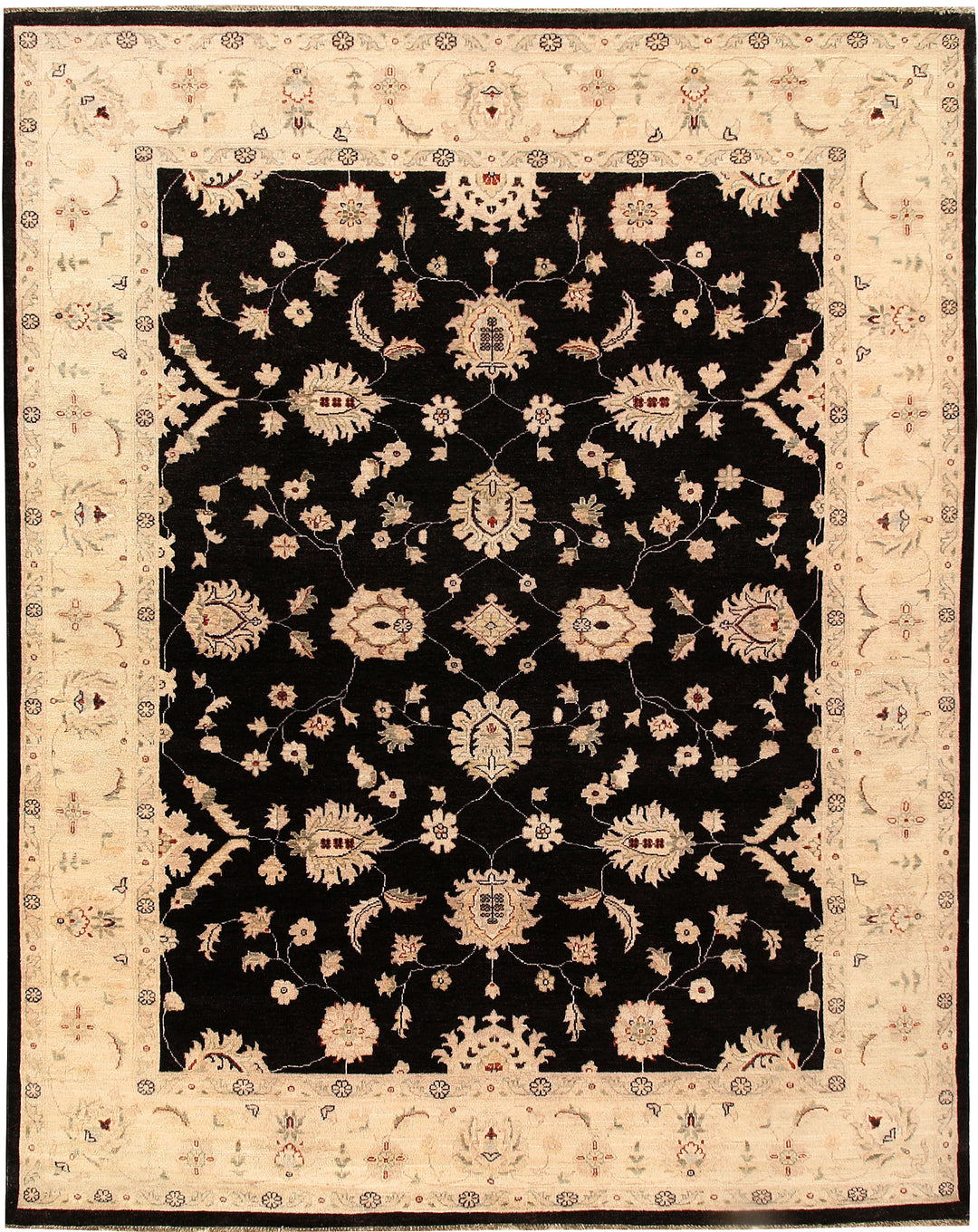 Black Ziegler 7' 9 x 9' 9 - No. 64765 - ALRUG Rug Store