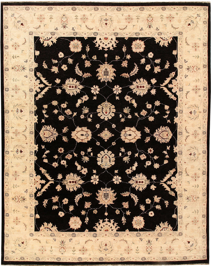 Black Ziegler 7' 9 x 9' 9 - No. 64765 - ALRUG Rug Store