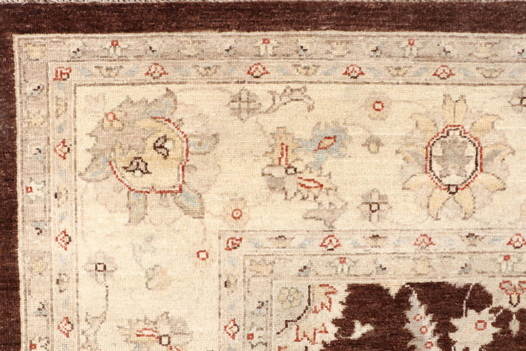 Saddle Brown Ziegler 7'  10" x 9'  11" - No. QA16372