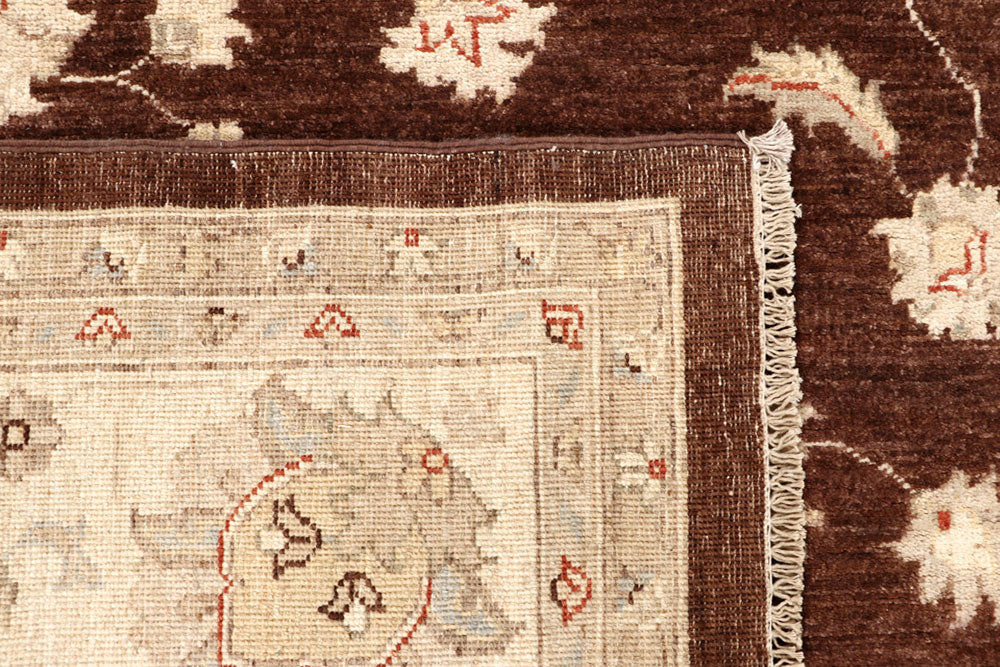 Saddle Brown Ziegler 7' 10 x 9' 11 - No. 64766 - ALRUG Rug Store