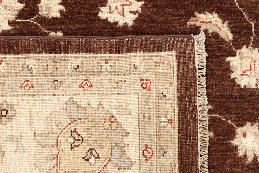 Saddle Brown Ziegler 7'  10" x 9'  11" - No. QA16372