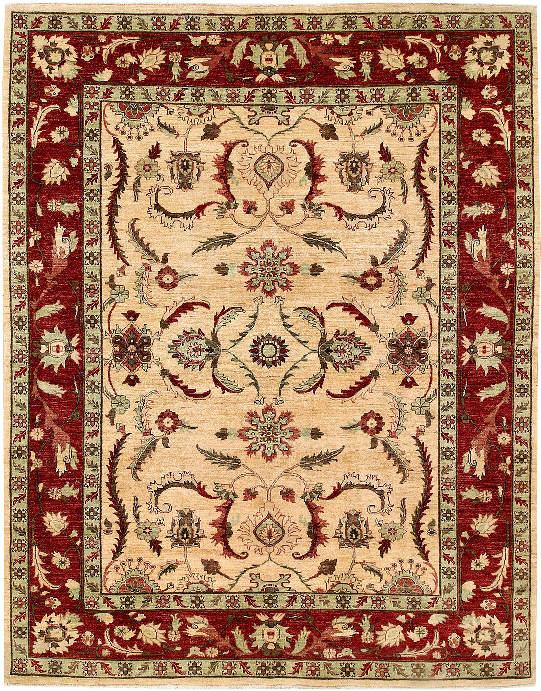 Tan Ziegler 7' 10 x 10' - No. 64767 - ALRUG Rug Store