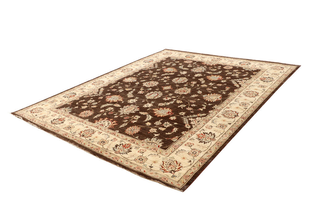 Saddle Brown Ziegler 8' x 9' 10 - No. 64768 - ALRUG Rug Store