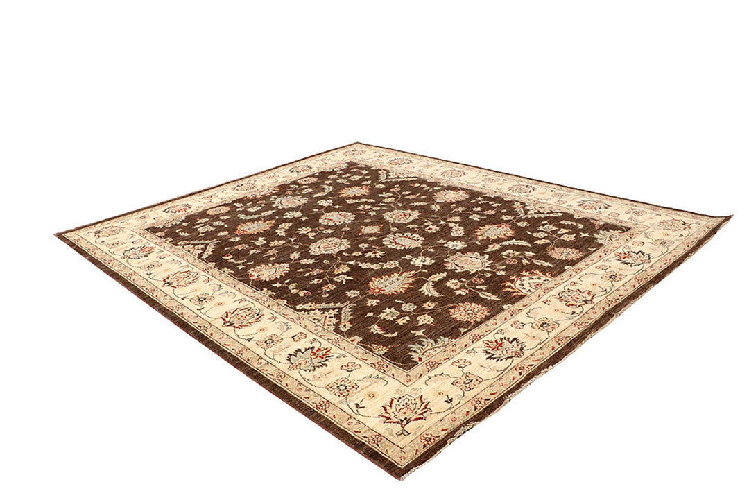 Saddle Brown Ziegler 8'  x" 9'  10" - No. QA95226