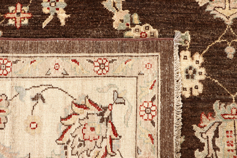 Saddle Brown Ziegler 8' x 9' 10 - No. 64768 - ALRUG Rug Store