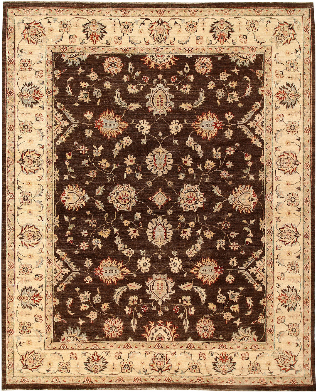 Saddle Brown Ziegler 8' x 9' 10 - No. 64768 - ALRUG Rug Store
